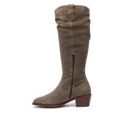 Altino Grey Suede Boots<Carl Scarpa Fashion