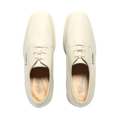 Amuleto Off White Leather Platform Loafers<Carl Scarpa Shop