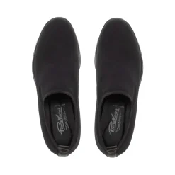 Angelo Black Italian Lycra Wedge Loafers<Carl Scarpa Best Sale