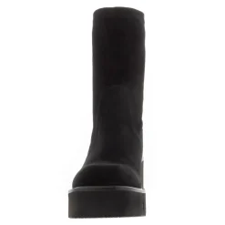 Ariel Black Suede Wavesole Ankle Boots<Carl Scarpa Best