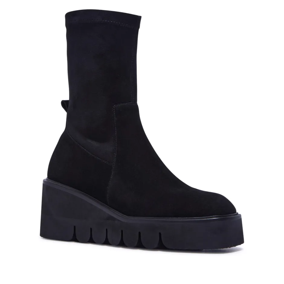 Ariella Black Suede Ankle Boots<Carl Scarpa Hot