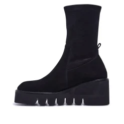 Ariella Black Suede Ankle Boots<Carl Scarpa Hot