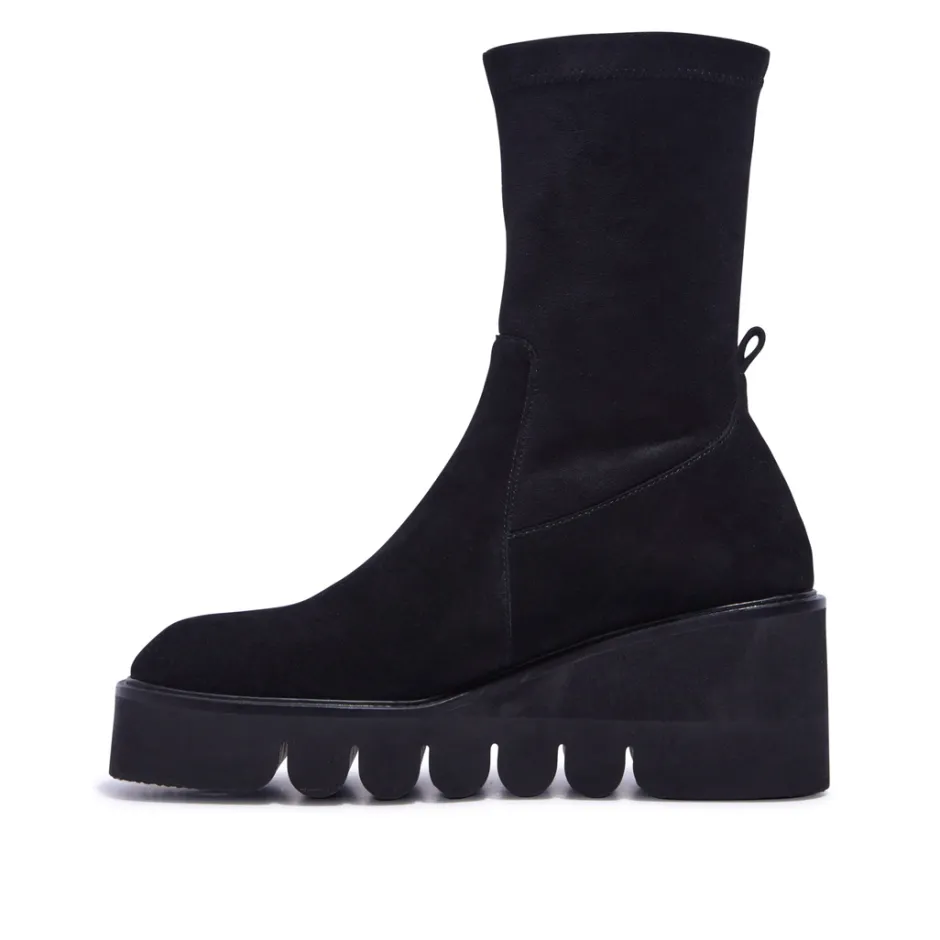 Ariella Black Suede Ankle Boots<Carl Scarpa Hot