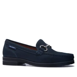 Aubrigo Navy Suede Loafers<Carl Scarpa Sale
