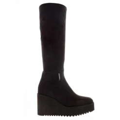 Boahi Black Suede Knee High Boots<Carl Scarpa Outlet