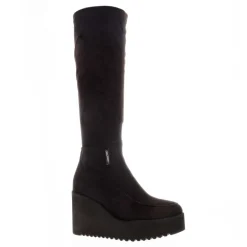 Boahi Black Suede Knee High Boots<Carl Scarpa Outlet