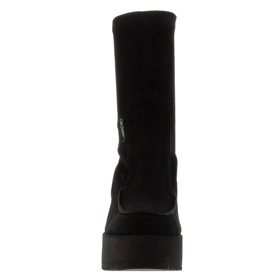 Boaz Black Suede Ankle Boots<Carl Scarpa Discount
