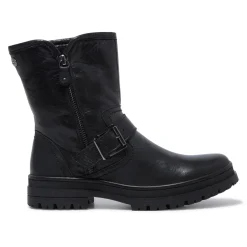Bollichi Black Leather Ankle Boots<Carl Scarpa Clearance