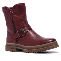 Bollichi Bordo Leather Ankle Boots<Carl Scarpa Outlet