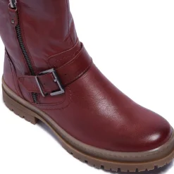 Bollichi Bordo Leather Ankle Boots<Carl Scarpa Outlet