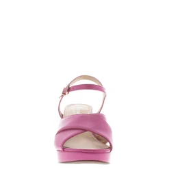 Bowie Fuchsia Block Heel Sandals<Carl Scarpa Flash Sale