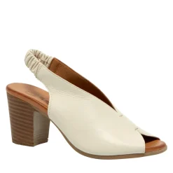 Buttercup Off White Leather Slingback Sandal<Carl Scarpa Hot