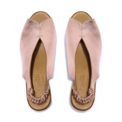 Buttercup Rose Gold Leather Sandals<Carl Scarpa Discount
