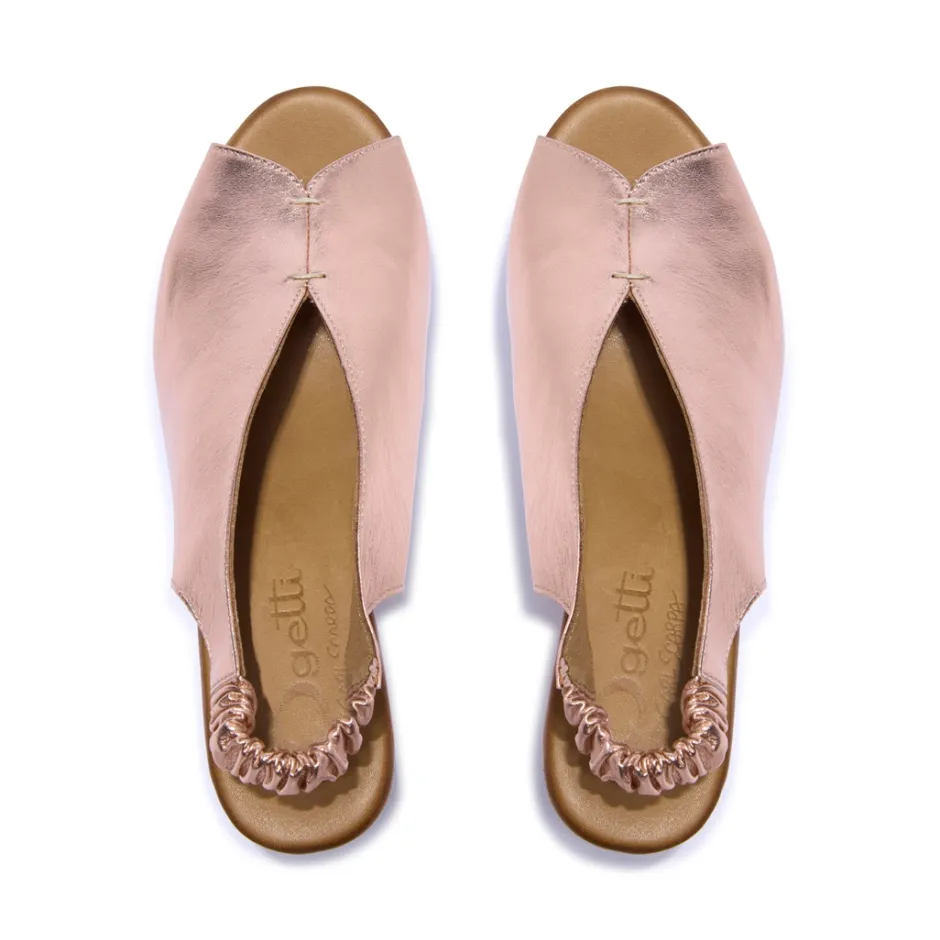 Buttercup Rose Gold Leather Sandals<Carl Scarpa Discount