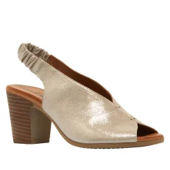 Buttercup Silver Leather Slingback Sandal<Carl Scarpa Sale