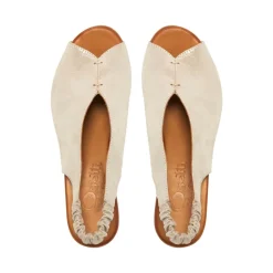 Buttercup Silver Leather Slingback Sandal<Carl Scarpa Sale