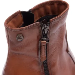 Caliana Tan Leather Ankle Boots<Carl Scarpa Outlet