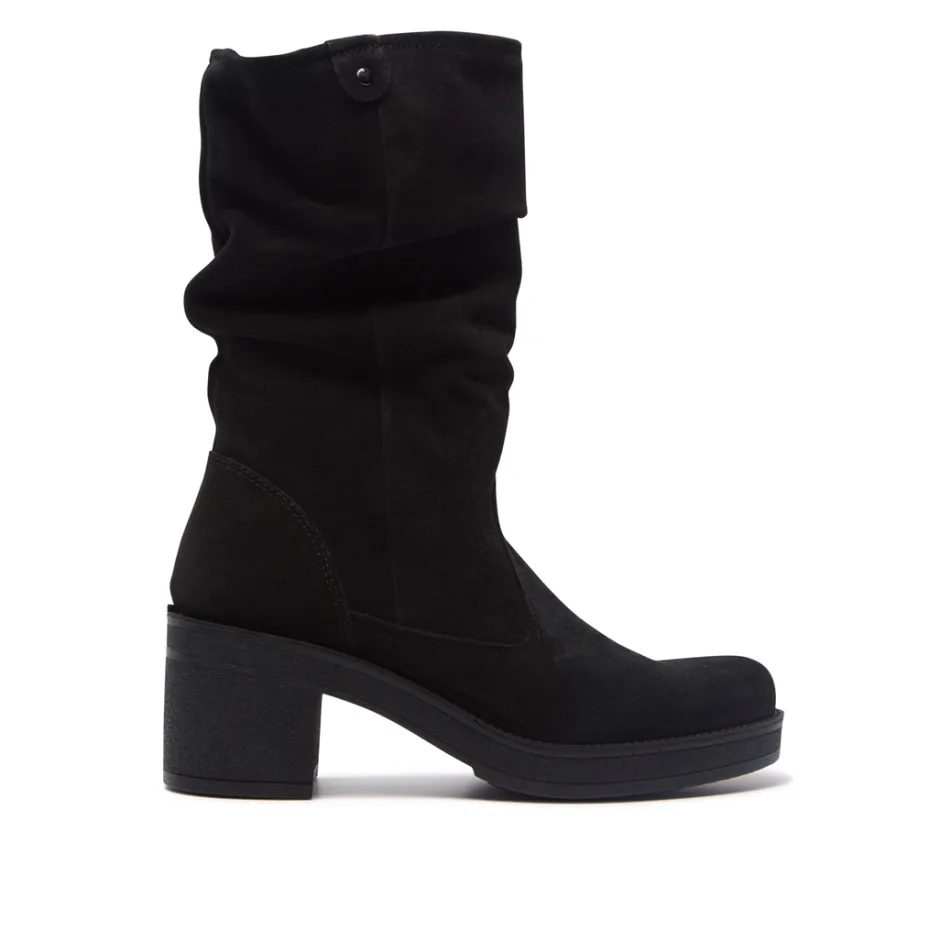 Camogli Black Suede Ankle Boots<Carl Scarpa Fashion