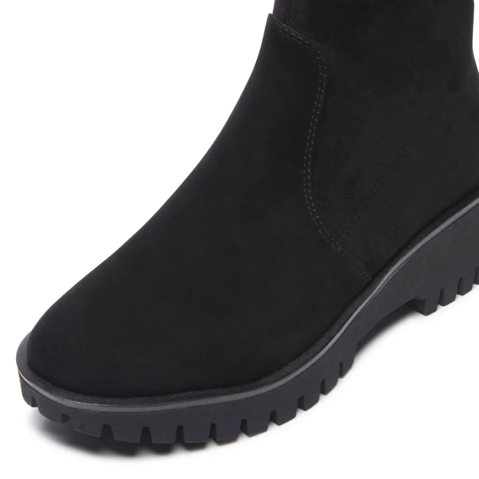 Carisolo Black Suede Ankle Boots<Carl Scarpa Cheap
