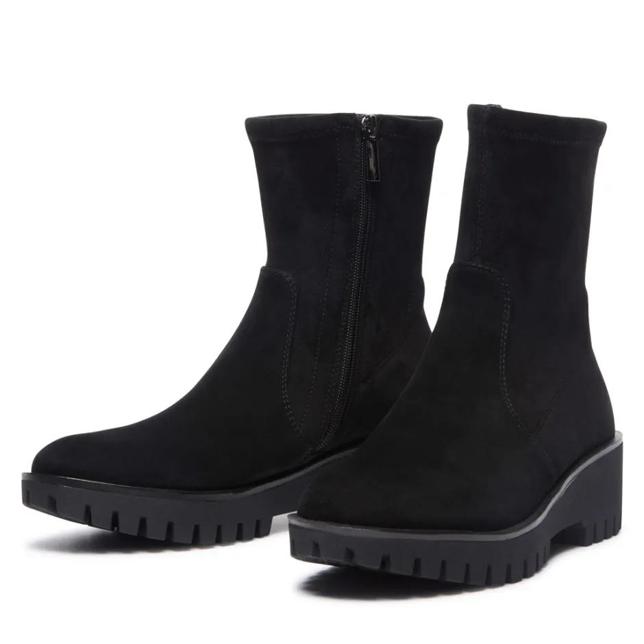 Carisolo Black Suede Ankle Boots<Carl Scarpa Cheap