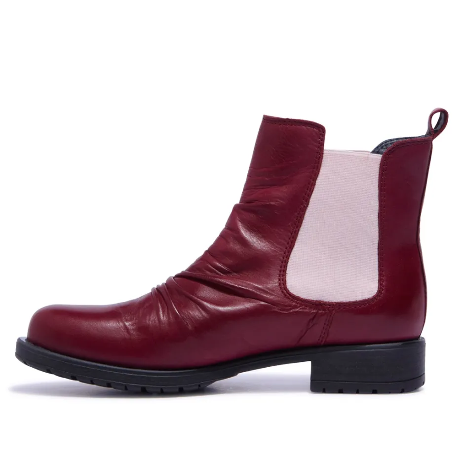 Cavalina Bordo Leather Ankle Boots<Carl Scarpa Outlet