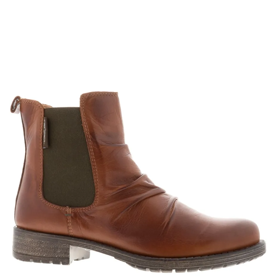 Cavalina Tan Chelsea Ankle Boots<Carl Scarpa New