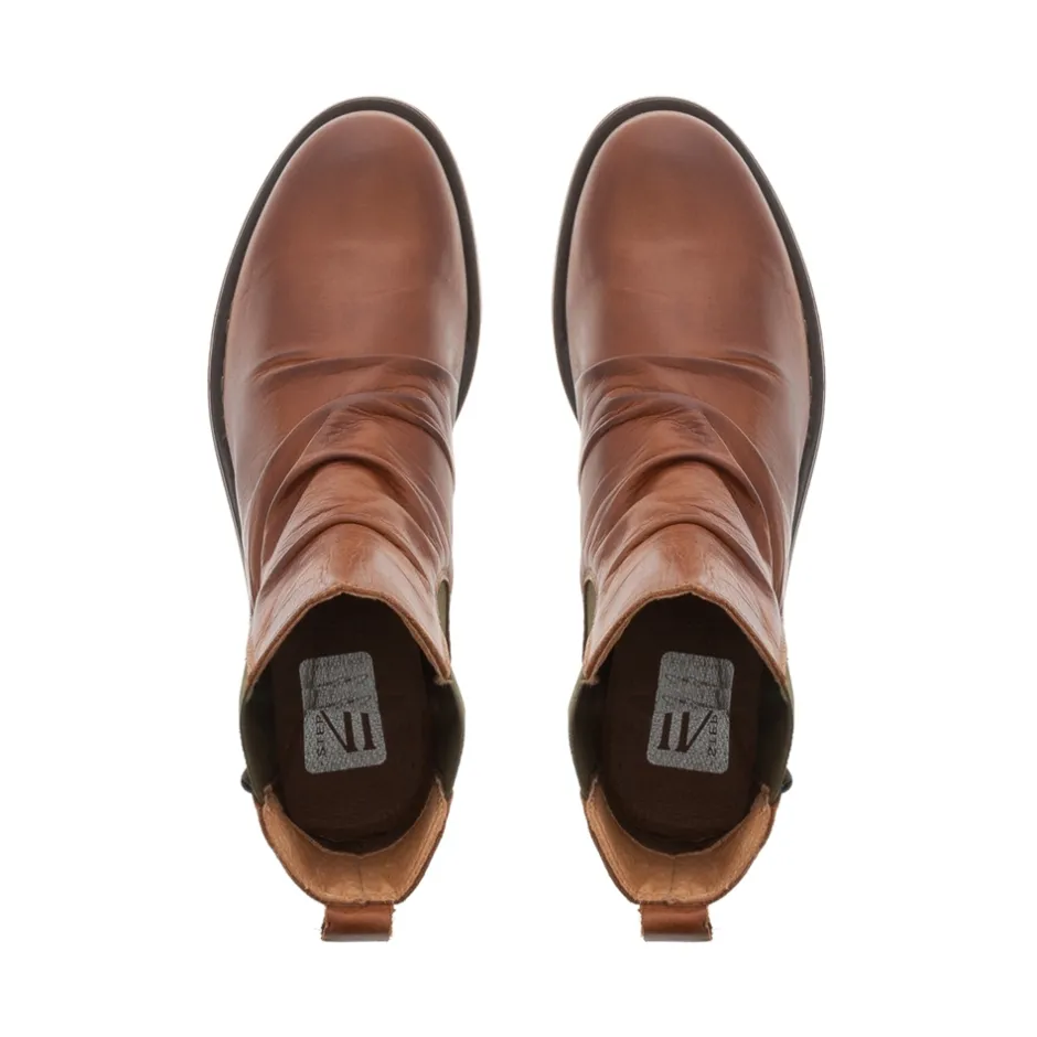 Cavalina Tan Chelsea Ankle Boots<Carl Scarpa New
