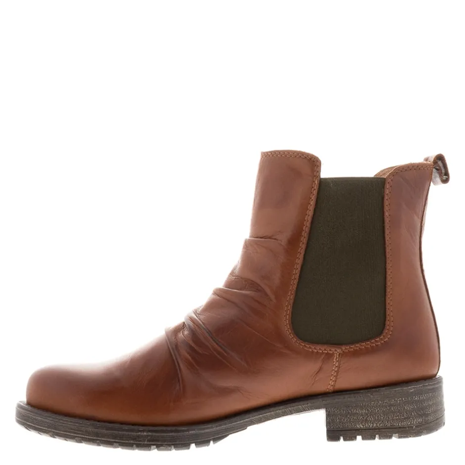 Cavalina Tan Chelsea Ankle Boots<Carl Scarpa New