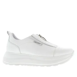 Cestine White Leather Platform Trainers<Carl Scarpa Cheap