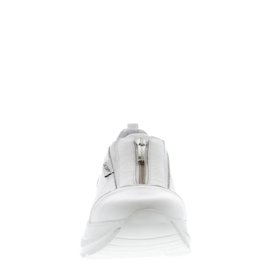 Cestine White Leather Platform Trainers<Carl Scarpa Cheap