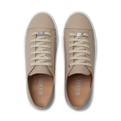 Corianne Beige Leather Trainers<Carl Scarpa Shop
