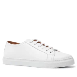 Corianne White Leather Trainers<Carl Scarpa Online