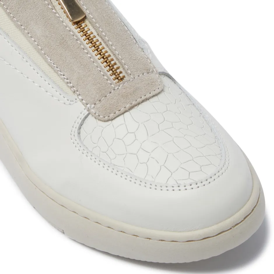 Crishelle Off White Suede Trainers<Carl Scarpa Store