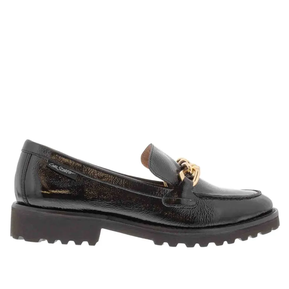 Davion Leather Chain Loafers<Carl Scarpa Discount
