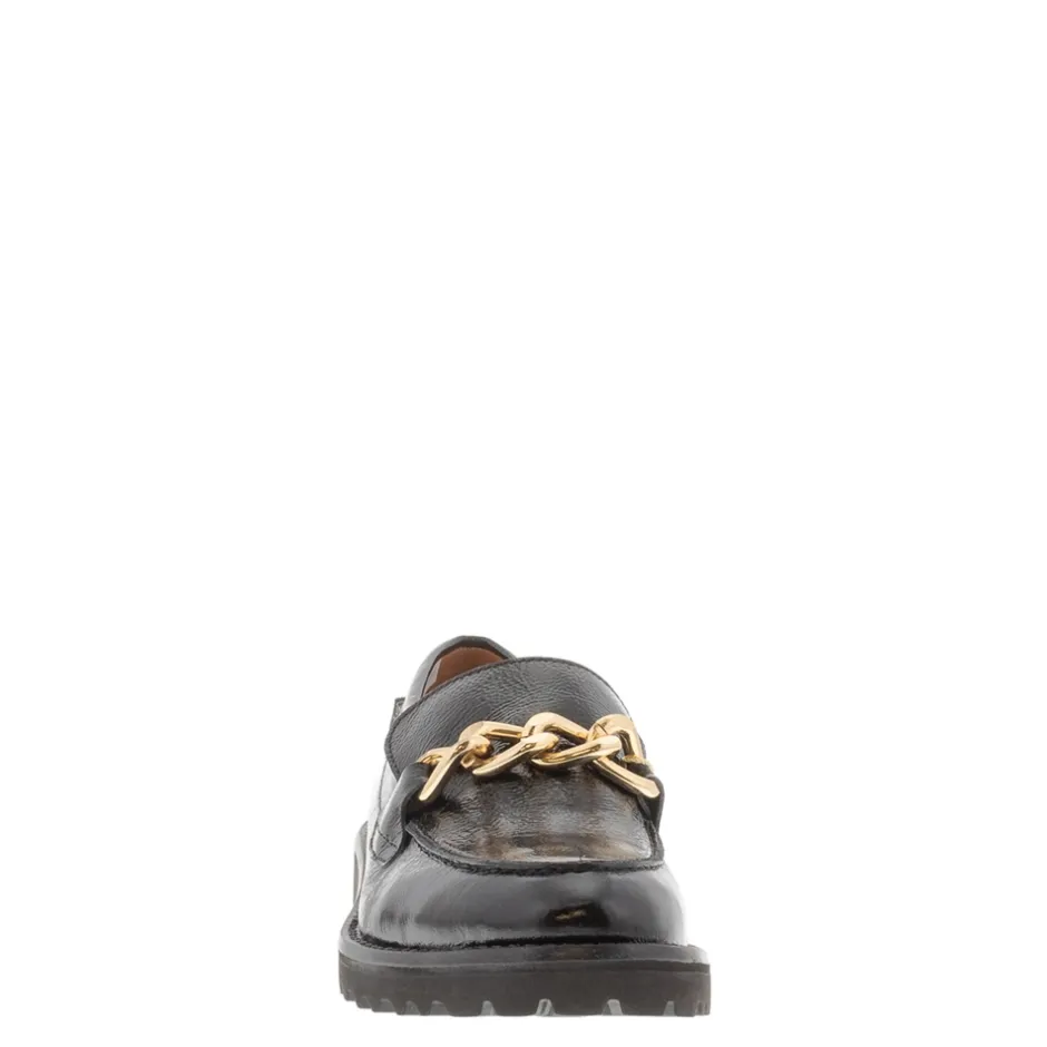Davion Leather Chain Loafers<Carl Scarpa Discount