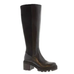 Dodie Black Leather Knee High Boots<Carl Scarpa Outlet