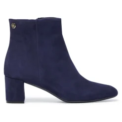 Effy Navy Suede Ankle Boots<Carl Scarpa Flash Sale