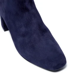 Effy Navy Suede Ankle Boots<Carl Scarpa Flash Sale