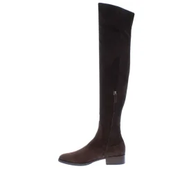 Emalynne Brown Italian Suede Over The Knee Boots<Carl Scarpa Best
