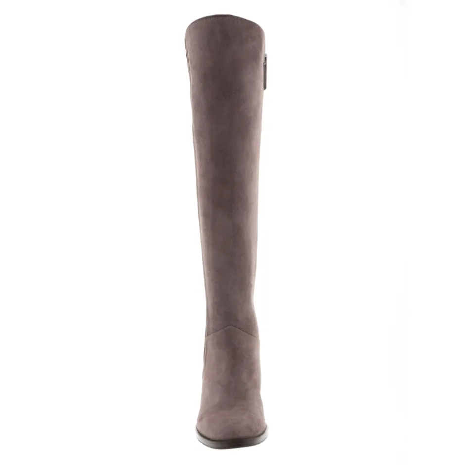 Emma Mauve Taupe Suede Knee-High Boots<Carl Scarpa Hot