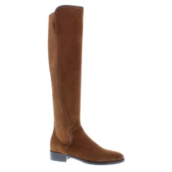Emma Tan Suede Knee-High Boots<Carl Scarpa Sale