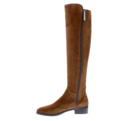 Emma Tan Suede Knee-High Boots<Carl Scarpa Sale