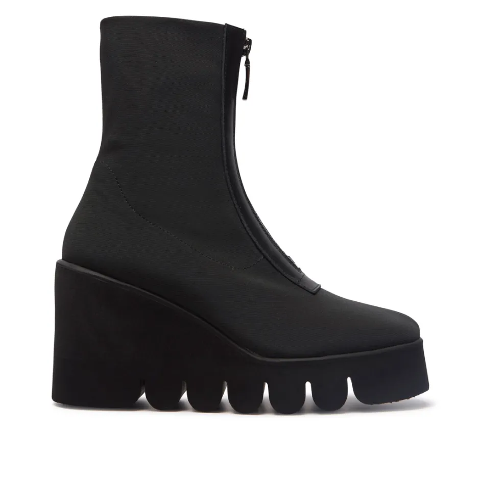 Enrico Black Stretch Ankle Boots<Carl Scarpa Shop