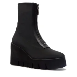 Enrico Black Stretch Ankle Boots<Carl Scarpa Shop