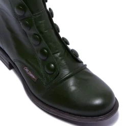 Ester Green Leather Ankle Boots<Carl Scarpa Clearance