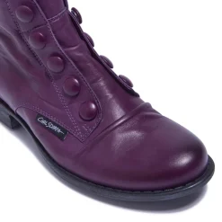 Ester Purple Leather Ankle Boots<Carl Scarpa Flash Sale