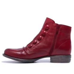 Ester Red Leather Ankle Boots<Carl Scarpa Discount