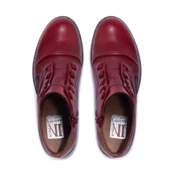 Ester Red Leather Ankle Boots<Carl Scarpa Discount