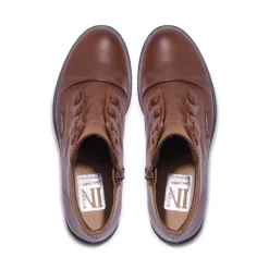 Ester Tan Leather Ankle Boots<Carl Scarpa New
