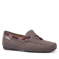 Faris Dark Taupe Slip-On Loafers<Carl Scarpa New